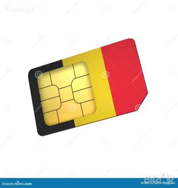 Белгийска сим карта , снимка 1