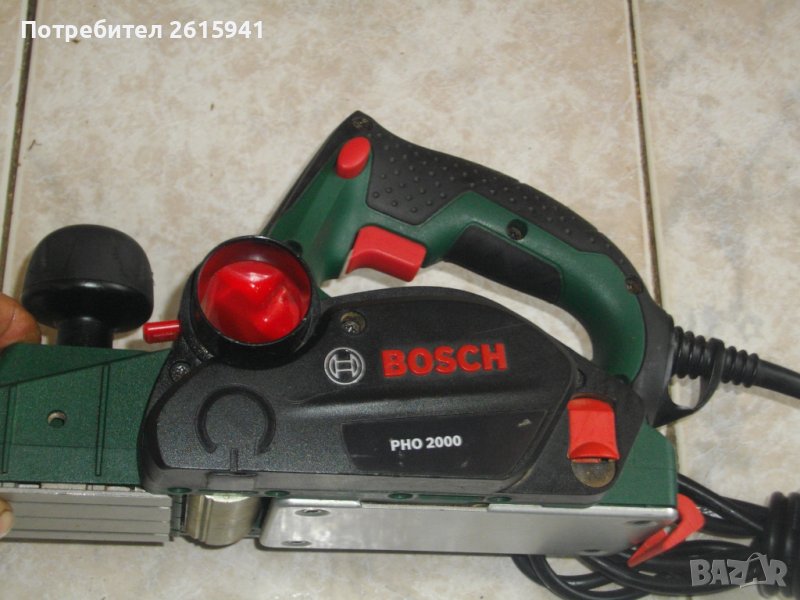 Bosch PHO 2000-Електрическо Ренде-Хобел-Отлично-680 Вата-Нож 82 мм, снимка 1