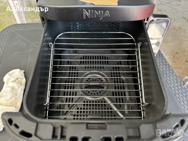 Фритюрник с горещ въздух Ninja Double Stack XL Air Fryer 9.5L, снимка 4 - Фритюрници - 56255575