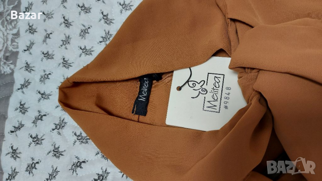 Блуза/ риза/ туника М/L, италианска Mitea, снимка 9 - Блузи с дълъг ръкав и пуловери - 36141042