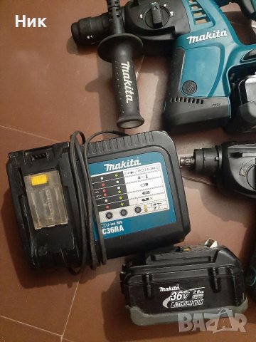 Перфоратори Макита 36v, снимка 3 - Винтоверти - 41517073