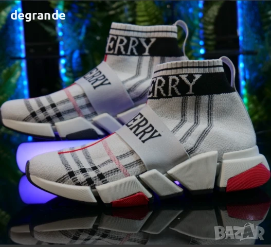 Мъжки маратонки Burberry  36 37 38 39 40 42 43 44 номер, снимка 2 - Маратонки - 51358509