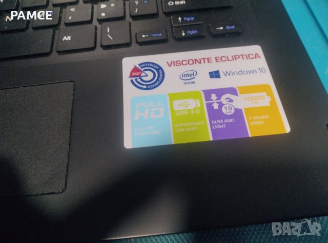 Лаптоп Prestigio Visconte Ecliptica - повредено дъно! НА ЧАСТИ, снимка 4 - Части за лаптопи - 41507567