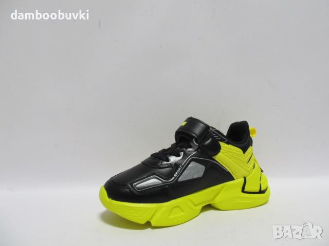 Детски олекотени маратонки Xcess черен/жълт 25/30, снимка 3 - Детски маратонки - 36148005