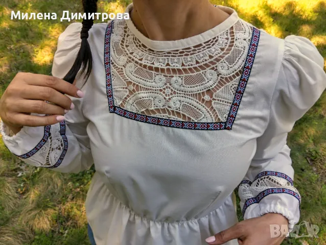 Дамски блузи ръчна изработка , снимка 2 - Ризи - 49975616