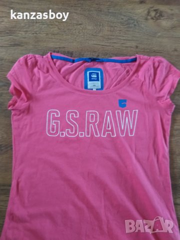 G-star - страхотна дамска тениска, снимка 3 - Тениски - 41656527