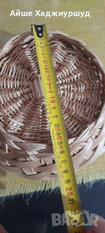 Плетен панер, снимка 5 - Декорация за дома - 51487212