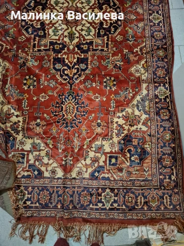 плюшена покривка , снимка 3 - Антикварни и старинни предмети - 53651597