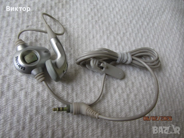 Слушалка за мобилен телефон Samsung - за колекционери, снимка 5 - Слушалки, hands-free - 53381055