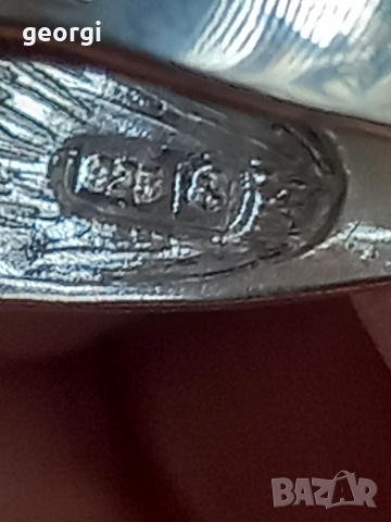 сребърен пръстен с камъни , снимка 9 - Пръстени - 44595937