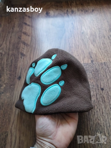 Jack Wolfskin Highloft Cap - страхотна юношеска шапка КАТО НОВА , снимка 3 - Шапки - 52215425