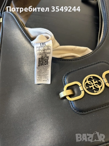 Кожена чанта GUESS, снимка 6 - Чанти - 55944442