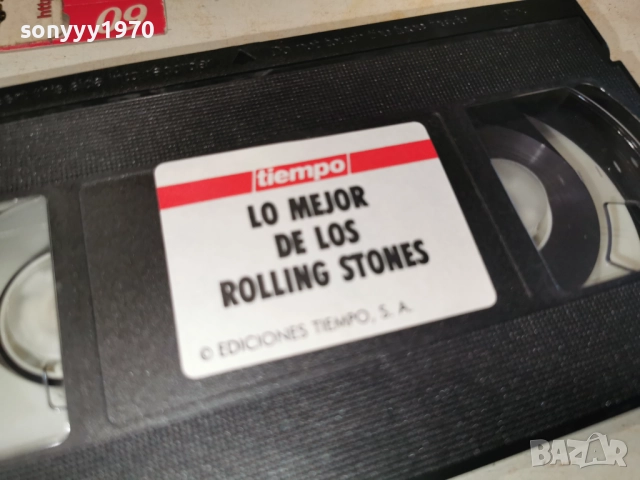 ROLLING STONES-VHS ORIGINAL TAPE 2912251000, снимка 5 - Други музикални жанрове - 52925393
