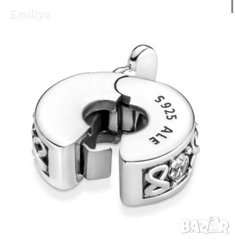 Талисман Pandora Клипс Винаги, снимка 4 - Гривни - 53732764