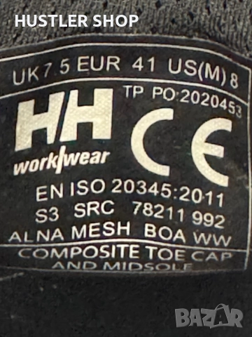 Работни обувки с метално бомбе HELLY HANSEN BOA WATERPROOF.Номер 41, снимка 6 - Други - 51683565