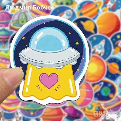 200бр. различни стикери с доста качествена изработка на принта за 20лв., снимка 2 - Други - 52836230