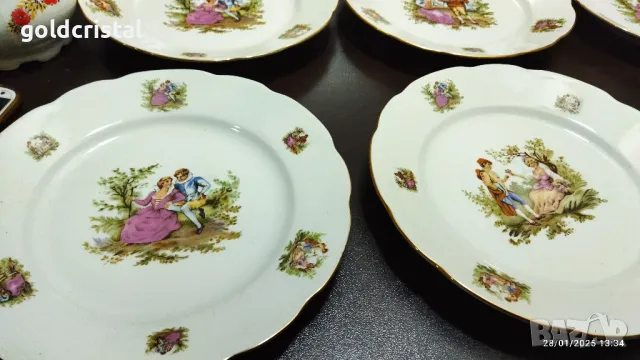 Полски порцелан чинии плитки, снимка 8 - Антикварни и старинни предмети - 36845091