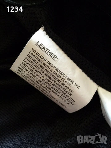 Mото яке LEWIS размер L/XL естествена кожа мъжко , снимка 5 - Якета - 52515945