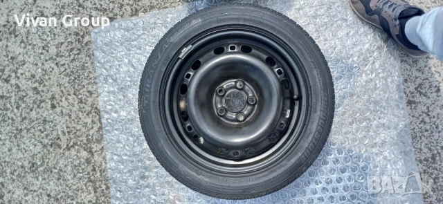 Чисто нова гума с джанта 5х100 R15, снимка 7 - Гуми и джанти - 50533140