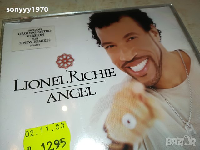 LIONEL RICHIE ANGEL CD-ISLAND ВНОС GERMANY 0504231147, снимка 2 - CD дискове - 40262235