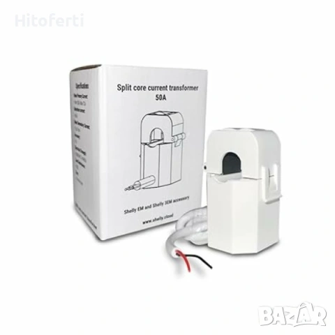  Токов трансформатор Shelly с раздвоено ядро ​​50A