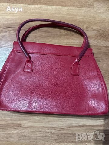Дамска чанта цвят бордо, снимка 6 - Чанти - 44296861