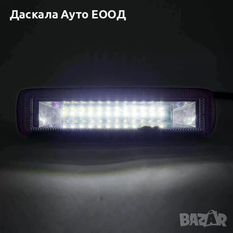1бр. ЛЕД LED BAR спот ЛЕД лампа с две светлини, бяла и жълта 12V , 54W , 15см., снимка 3 - Аксесоари и консумативи - 53797816