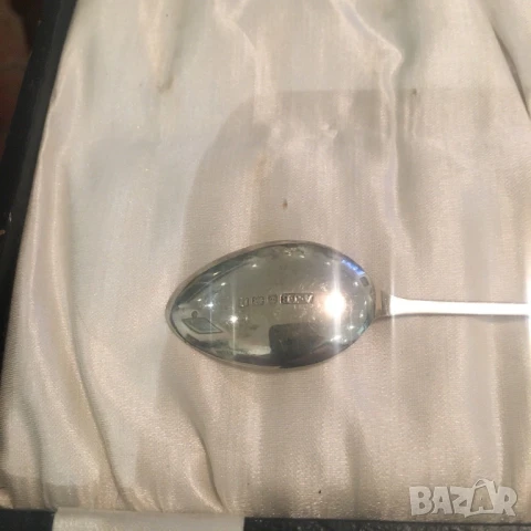 Шест сребърни лъжички за чай, кафе, снимка 4 - Антикварни и старинни предмети - 50834605