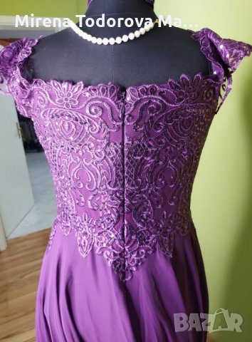 Абитуриентска рокля 2024 година 38/S/M, снимка 2 - Рокли - 34540802