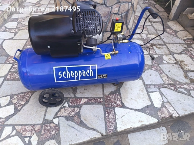 Компресор 100литра, снимка 3 - Други инструменти - 53296252