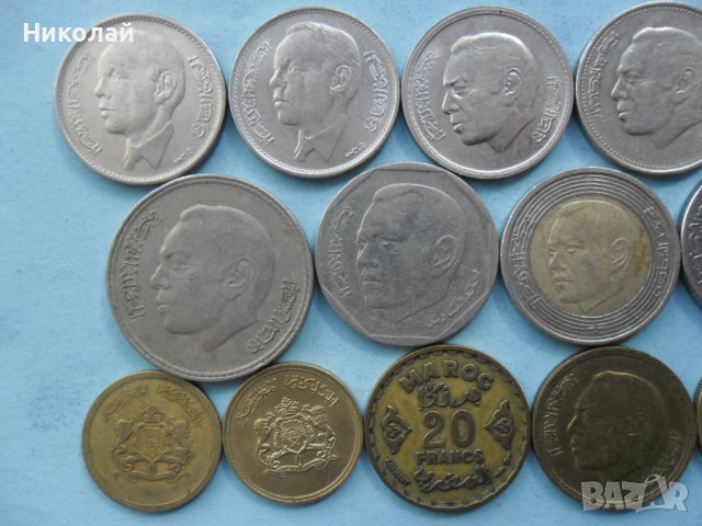 Лот монети Мароко, снимка 6 - Нумизматика и бонистика - 41472223