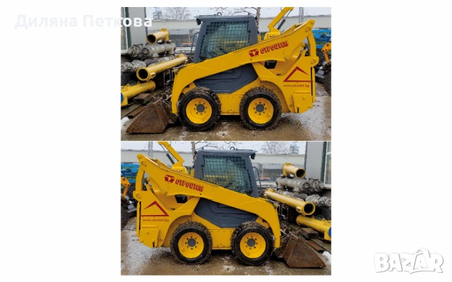 Услуга със строителна механизация.Доставка на инертни  материали.Пясък Трошен камък