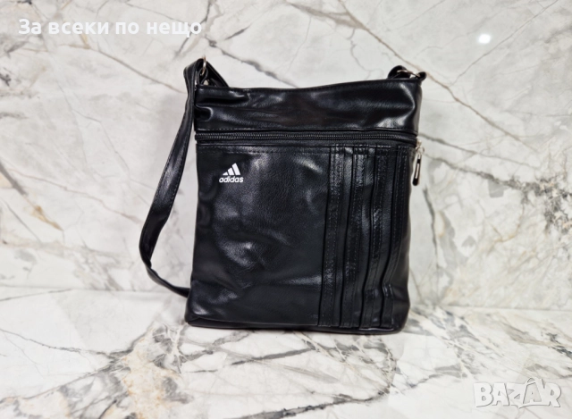Adidas Дамска Черна Чанта С Удължена Дръжка За През Рамо Адидас Код P1090, снимка 2 - Чанти - 51449397