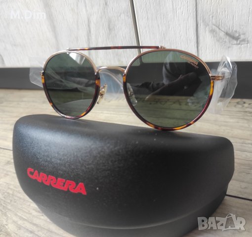  CARRERA луксозни кръгли метални нови унисекс слънчеви очила златисти, снимка 3 - Слънчеви и диоптрични очила - 34006307