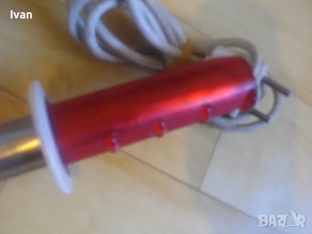 НОВ 200 ВАТА СТАРО НЕМСКО КАЧЕСТВО ЕЛЕКТРИЧЕСКИ ПОЯЛНИК С ГОЛЯМА ЧОВКА И СИЛИКОНОВА ДРЪЖКА, снимка 7 - Поялници и запояване - 55710939