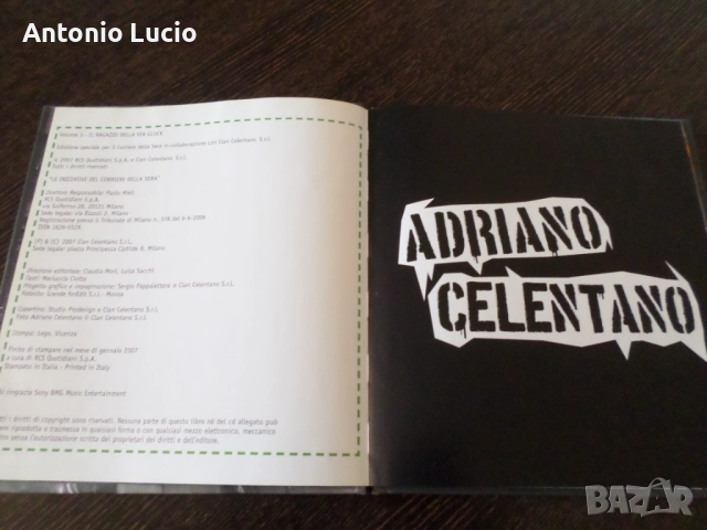 Adriano Celentano Il Ragazzo della via Gluck, снимка 5 - CD дискове - 51558715
