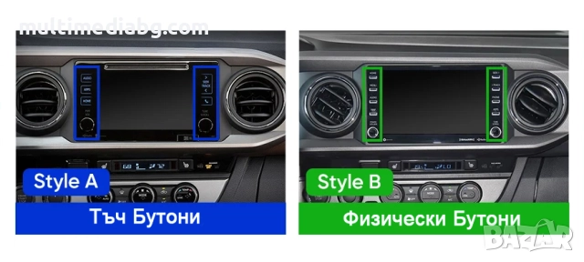 Toyota Tacoma 2015-2021 Мултимедия Навигация Android, снимка 2 - Аксесоари и консумативи - 52534291