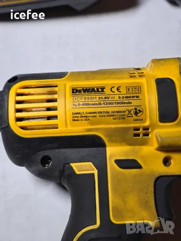 Акумулаторен гайковерт Dewalt, снимка 6 - Винтоверти - 56350281