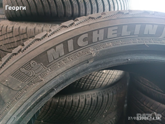 4бр.зимни гуми 235/45/19 Michelin, снимка 5 - Гуми и джанти - 53665358