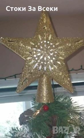 3D Елхов прожектор със 6 визии - Звезден ефект 2025 на части, снимка 9 - Декорация за дома - 52676154