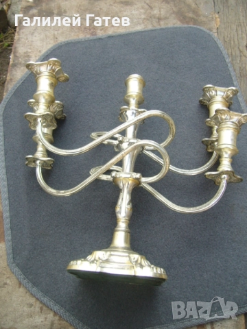 Старинни Свещници, снимка 5 - Антикварни и старинни предмети - 52589120