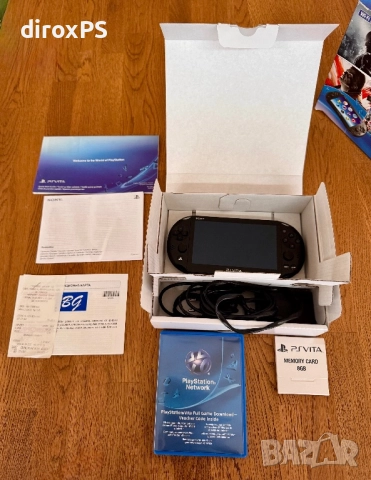 PS Vita Slim – Разопакована, практически нова, с кутия + 8GB Memory Card, снимка 3 - PlayStation конзоли - 52490407