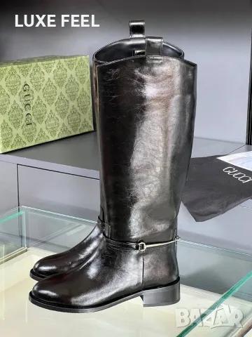 Gucci ⚜️Дамски Ботуши , снимка 16 - Дамски ботуши - 55845523
