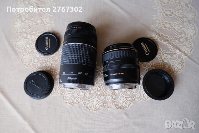 Canon EF Zoom Lenses, снимка 7 - Обективи и филтри - 53416615