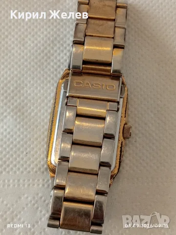 Елегантен дамски часовник CASIO JAPAN MOVT много красив 22351, снимка 6 - Дамски - 55934372