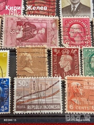 Стари пощенски марки от цял свят смесени ЛИЧНОСТИ за КОЛЕКЦИЯ 51951, снимка 8 - Филателия - 53197842