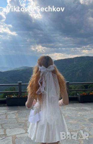 Воал за моминско парти , снимка 3 - Сватбени аксесоари - 51488409