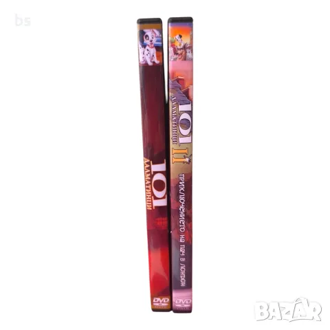 101 далматинци 1 и 2 DVD -R с бг аудио , снимка 3 - DVD филми - 54194764