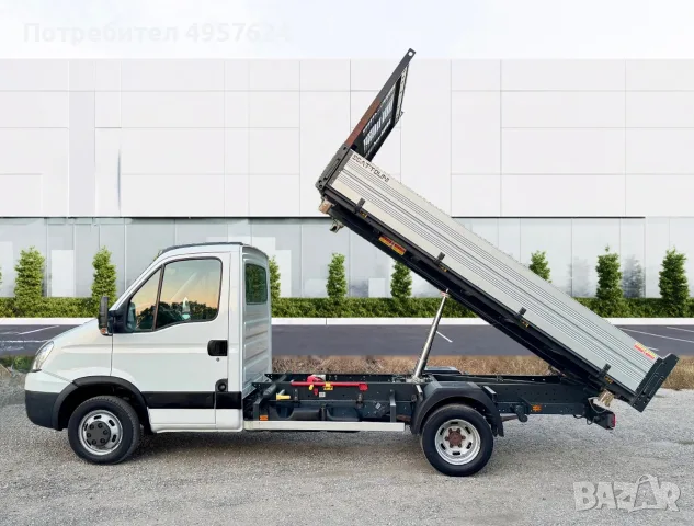 Iveco Daily 98хил.км!!!**3.60м. ТРИСТРАНЕН САМОСВАЛ SCATTOLINI**3.0*40c15, снимка 4 - Бусове и автобуси - 56226220