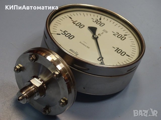 вакуум метър Wika Duratherm 600 ф160 -500/0 mmHg, снимка 4 - Резервни части за машини - 34641354